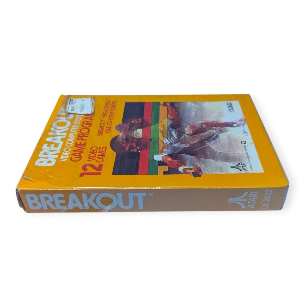 Atari 2600 Breakout Game Program CIB Cartridge Manual Box CX2622‎ Vintage 1978